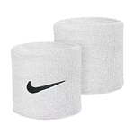 Znojnik za ruku Nike Swoosh Wristbands - white/black