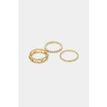 Prstenje Coach 3-pack 506210GLD710