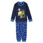 LONG PYJAMES SINGLE JERSEY PAW PATROL plava