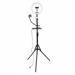 StudioKing kontinuirana kružna rasvjeta SK-K190 LED Vlog Set with Ring Lamp and Microphone