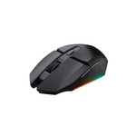 Trust GXT 110 Felox gaming miš, optički, bežični, 4800 dpi, 10G, bijeli/crni