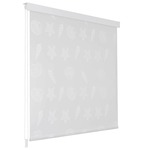 vidaXL Rolo zastor za tuš 80 x 240 cm s uzorkom morskih zvijezda