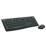 Logitech 920-012077 tipkovnica Miš priložen Office RF bežični + Bluetooth QWERTY US Međunarodna Grafit