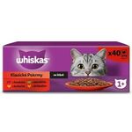 WHISKAS Classic meals in sauce - wet cat food - 40x85 g