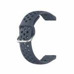 NEOGO SmartWatch Glam / Glam 2 Silicone Dots remen, Dark Gray (SGA007C0401)