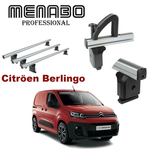 Krovni nosači za CITROËN Berlingo II ( 2008-2018.) 3 poprečne šipke+ graničnici