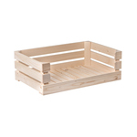 AtmoWood Otvorena drvena gajba 60 x 39 x 20 cm