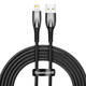 USB kabel za Lightning Baseus Glimmer Series, 2.4A, 2m (crni)