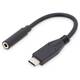 Digitus audio adapterski kabel [1x muški konektor USB-C® - 1x priključna doza za 3,5 mm banana utikač] AK-300321-002-S fleksibilan