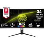 MSI MAG325CQF monitor, VA, 32"/34", 3440x1440, 100Hz, HDMI, Display port