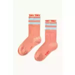 Dječje čarape Tinycottons TINY MEDIUM HEIGHT SOCKS boja: narančasta, SS25-457