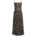 Next Haljina taupe siva / svijetlosiva / crna 25115853