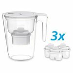 Vrč za filtriranje vode PHILIPS AWP2933WHT, 2,6 l, bijeli, 2 dodatna filtera AWP2933WHT3/31