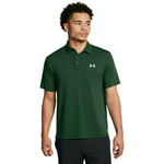 UA Playoff 3.0 Printed Polo-GRN zelena