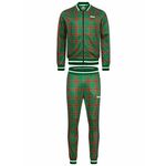 LONSDALE Jogging komplet 'Edgware' limeta / crvena / bijela