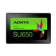 Adata SU650 SSD 256GB, 2.5”, NVMe/SATA, 520/450 MB/s