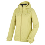 Women's hardshell jacket HUSKY Nelory L light green kremasta