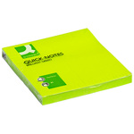 Blok samoljepljivi 76x76mm 75 listova Q-Connect Brilliant green KF10515