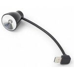 GEMBIRD USB lampa za laptop, fleksibilna, crna