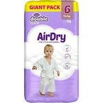 Violeta Double Care Air Dry pelene, vel. 6 (16+ kg), 96 kom