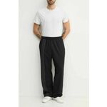 Donji dio trenirke adidas Originals FB TP boja: crna, bez uzorka, JC7418
