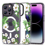 Tech-Protect Magmood MagSafe Apple iPhone 14 Pro Max Spring Daisy