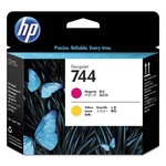 HP 744 (F9J87A), originalna glava pisača, purpurna