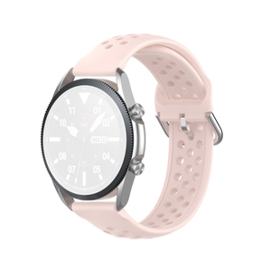 SILIKONSKA PINK 22 MM NARUKVICA ZA SAMSUNG WATCH 45MM 3 / 3 PRO / HUAWEI GT2 46MM / GT2 PRO / WATCH 3 / 3PRO I DRUGE