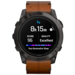 Garmin Epix Pro Gen2 51mm, pametni sat, Carbon Grey DLC Titanium with Chestnut Leather Band