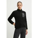 Dukserica od flisa Colmar boja: crna, s tiskom, 9350.5XY