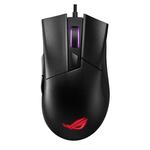 Asus ROG Gladius II Core gaming miš, optički, žični, 6200 dpi, 30G, crni