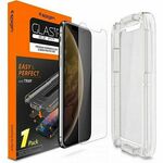Zaštitno staklo za mobitel Spigen Glas.tR EZ Fit, za Apple iPhone XR