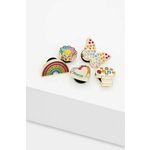 Ukras za obuću Crocs Jibbitz Rainbow Elvtd Festival 5 Pack 10013261 Šarena