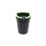 Pepeljara Plastična Glow in Dark Crna