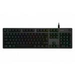 Tipkovnica Logitech G512 Carbon, GX Red Linear, USB, SLO g. 920-009370