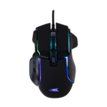 Baracuda BGM 071 gaming miš, optički, žični, 7200 dpi, crni