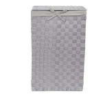 Siva košara za rublje Compactor Laundry Basket Linen, visina 60 cm