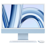 Apple iMac, mqrc3cr/a, 24, M3, 8GB RAM, 256GB, Blue, All-in-One računalo