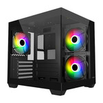 FSP S140 Black, 3x vent., crno, bez napajanja