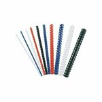 Fellowes 8 mm plastični spiral, za 21-40 listova, crni