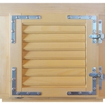 PROZOR DRVENI OPTIMUM 56 Izo 60*60 L + žaluzina Low.e 56 ARX