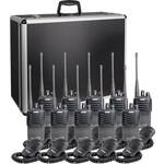 Alinco Team-Set DJ-PAX-4 + KEP-360-K 150100 PMR ručna radio stanica 10-dijelni komplet