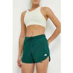 New Balance Sportske kratke hlače WS41510 Zelena Regular Fit