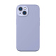 Baseus Liquid Silica Gel Zaštitna maska for iPhone 14 Plus (lavender)+ tempered glass + cleaning kit