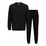 JACK & JONES Jednodijelna pidžama crna