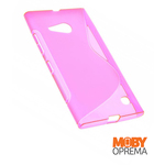 Nokia/Microsoft Lumia 735 roza silikonska maska