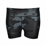 Ženske kratke hlače Under Armour Womens Iso Chill Team Shorty - black/white