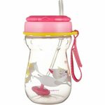 Canpol babies Sport Cup šalica sa slamkom 9m+ Pink 350 ml
