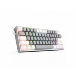 Redragon Fizz Pro K616 RGB mehanička tipkovnica, USB, bijela/crna/crvena/prozirna