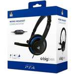 Sony Bigben PS4 gaming slušalice, bežične, crna/narančasta, mikrofon
